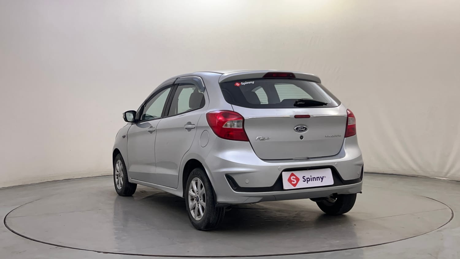 Used 2019 Ford Figo Titanium 1.2 Ti-VCT MT Petrol Manual exterior LEFT REAR CORNER VIEW
