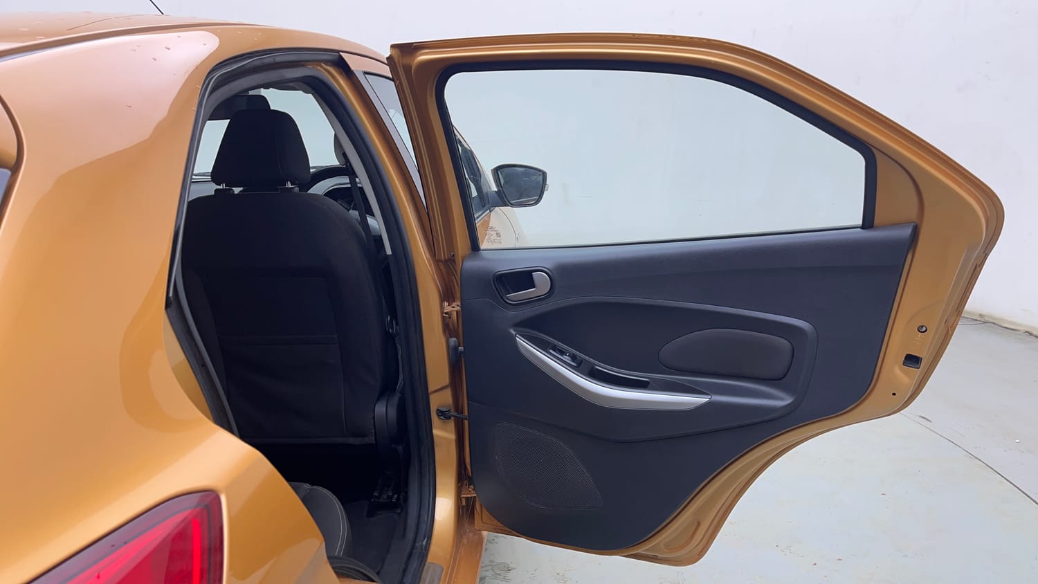 Used 2016 Ford Figo Titanium Plus 1.5 TDCi Diesel Manual interior RIGHT REAR DOOR OPEN VIEW