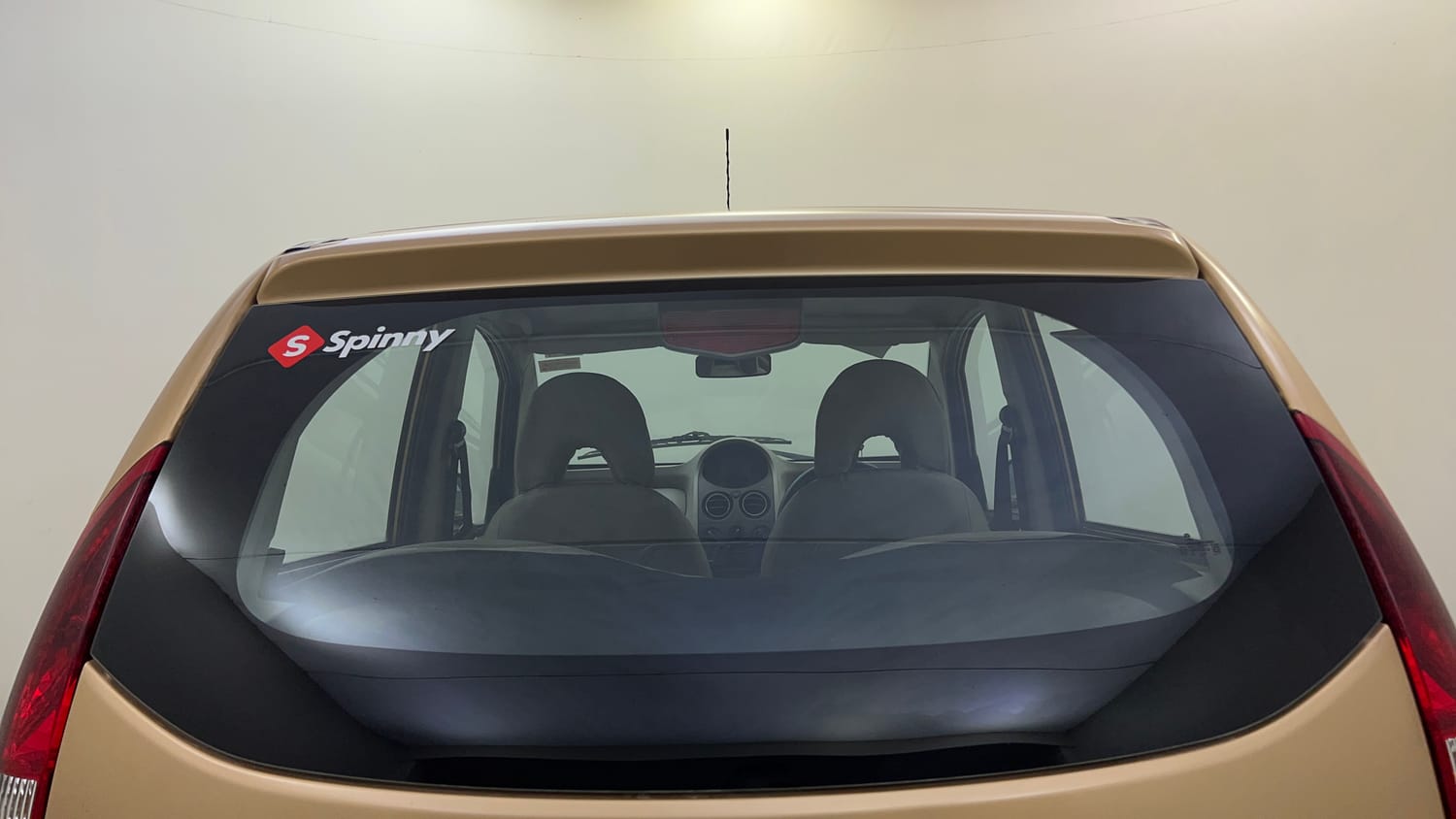 Used 2015 Tata Nano Twist XTA Petrol Automatic exterior BACK WINDSHIELD VIEW