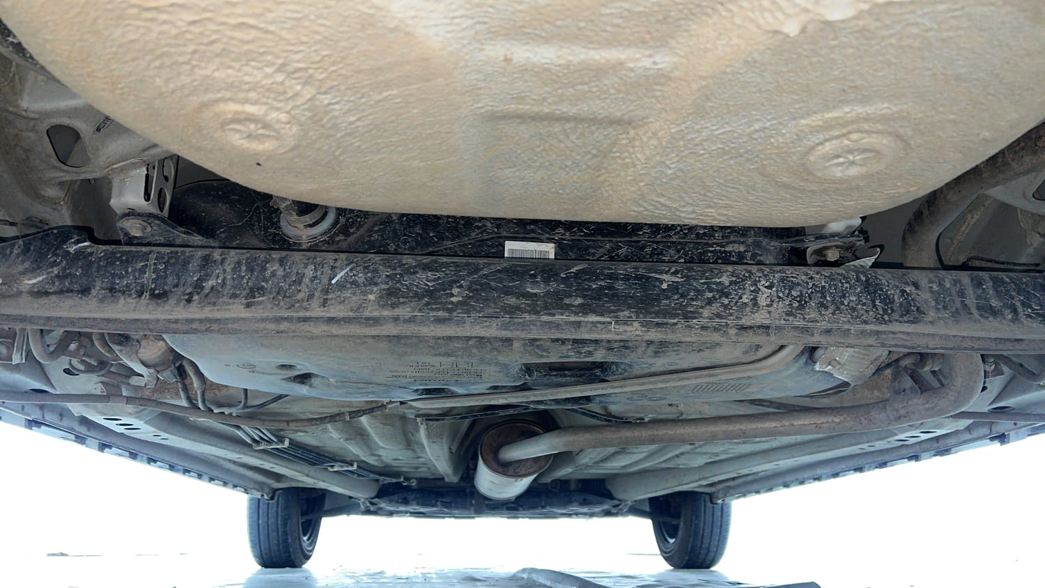 Used 2026 Maruti Suzuki Ignis Delta 1.2 MT Petrol Manual extra REAR UNDERBODY VIEW (TAKEN FROM REAR)