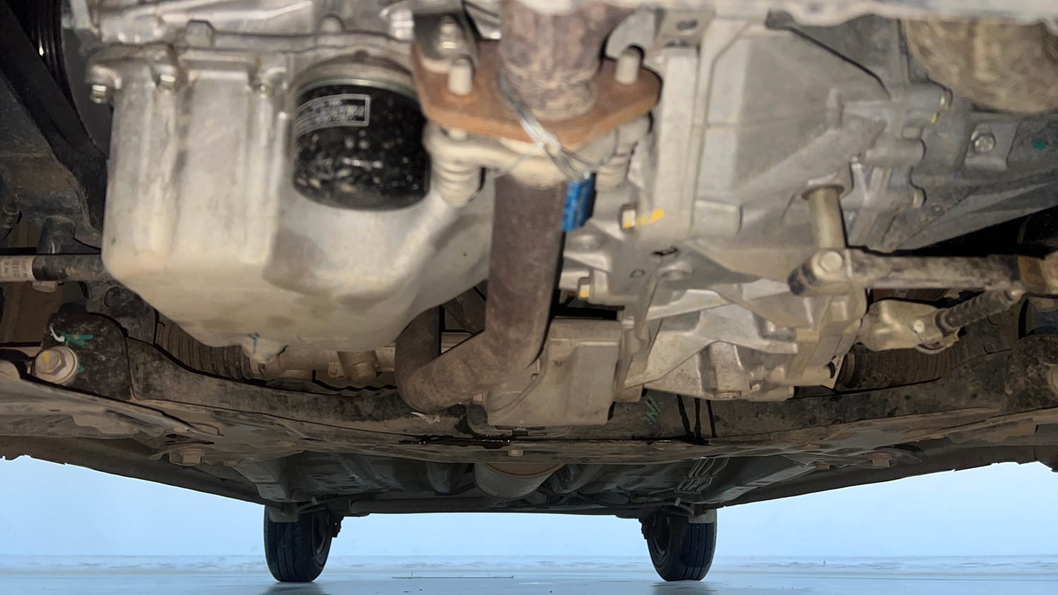 Used 2022 Maruti Suzuki Celerio VXi Petrol Manual extra FRONT LEFT UNDERBODY VIEW