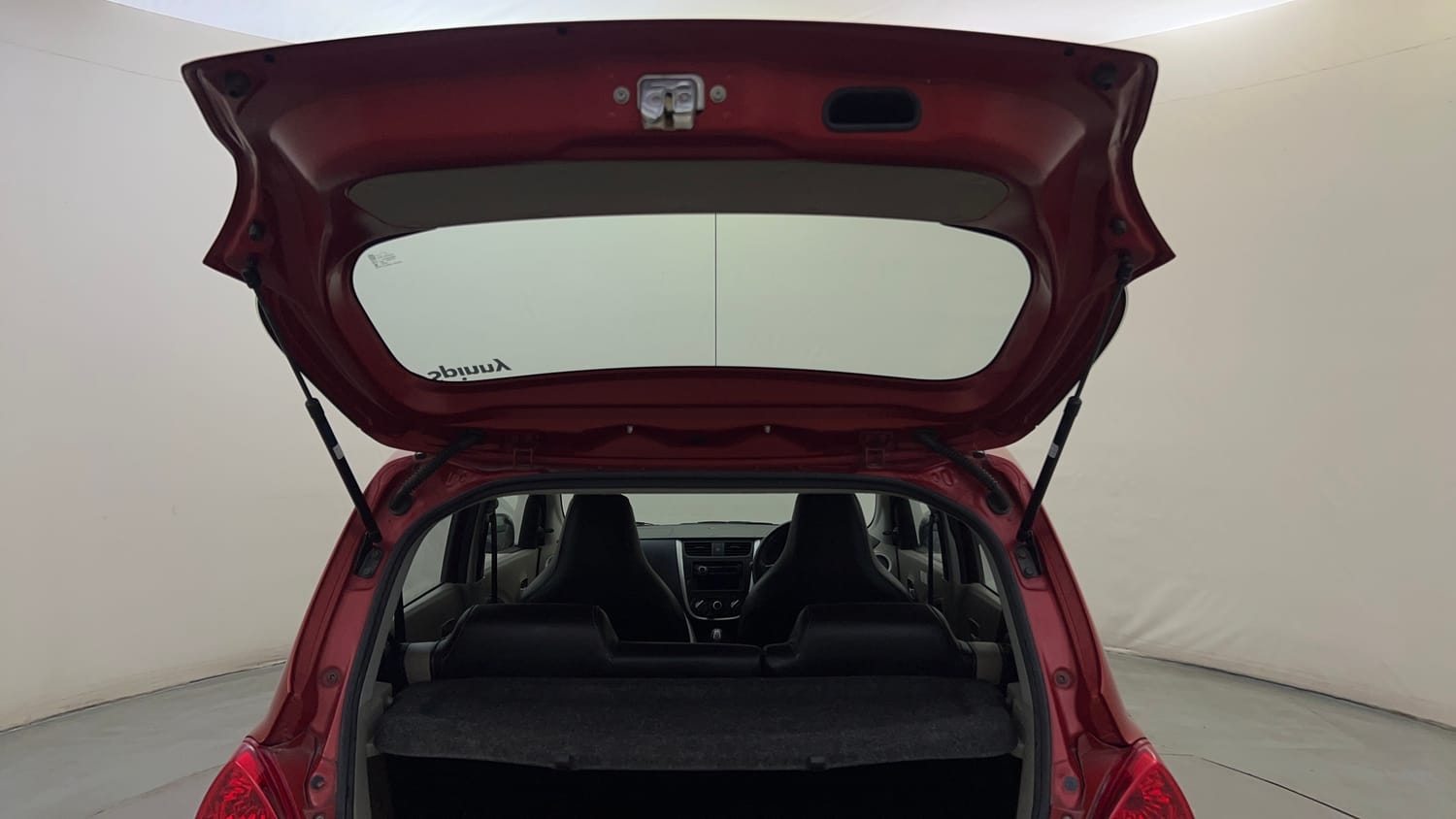 Used 2015 Maruti Suzuki Celerio VXi AMT Petrol Automatic interior DICKY DOOR OPEN VIEW