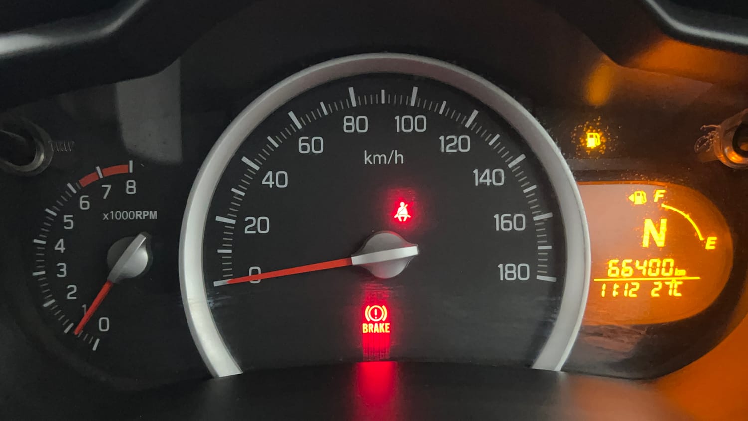 Used 2020 Maruti Suzuki Celerio ZXi AMT Petrol Automatic interior CLUSTERMETER VIEW