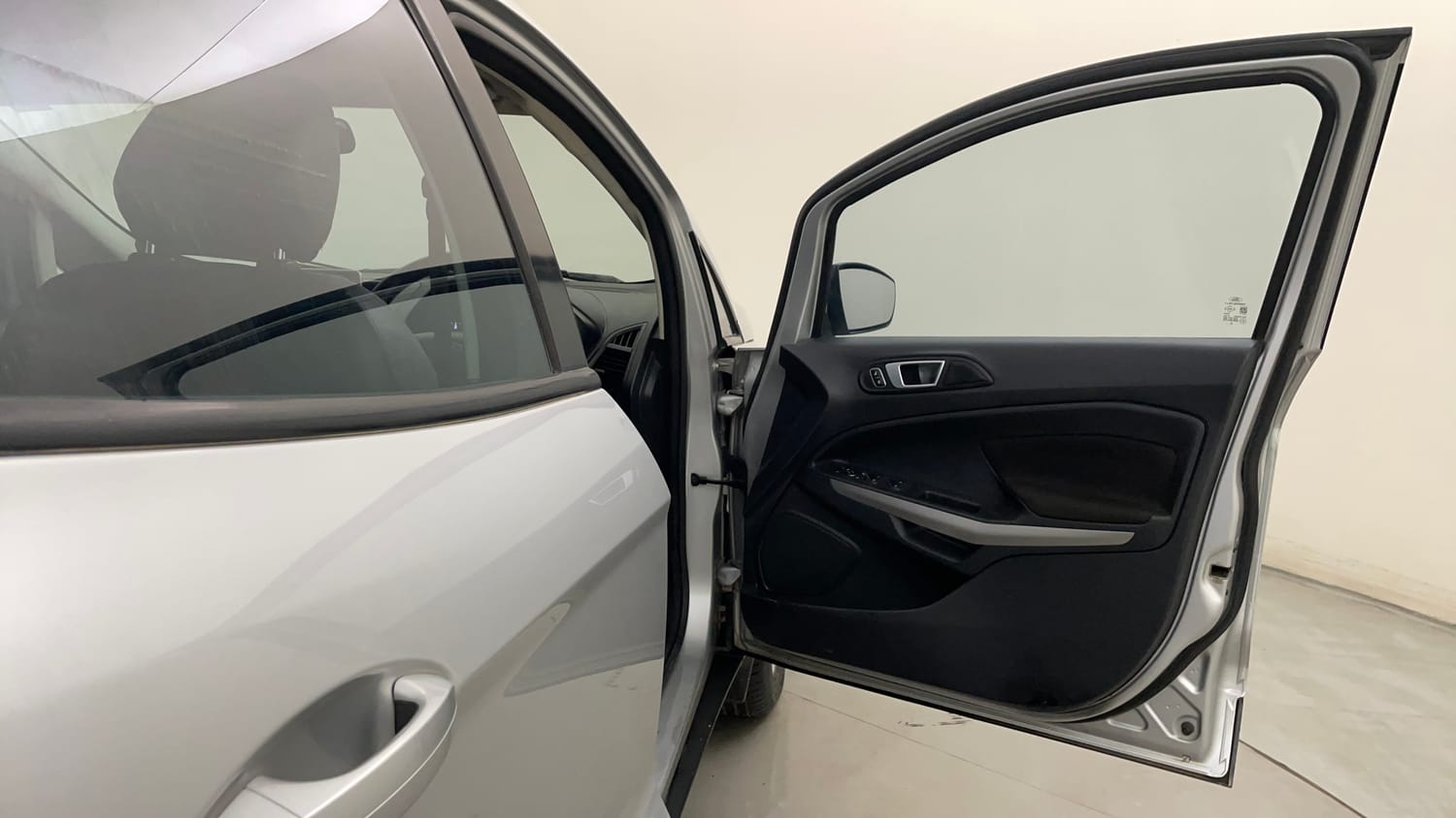 Used 2019 Ford EcoSport Titanium 1.5L TDCi Diesel Manual interior RIGHT FRONT DOOR OPEN VIEW