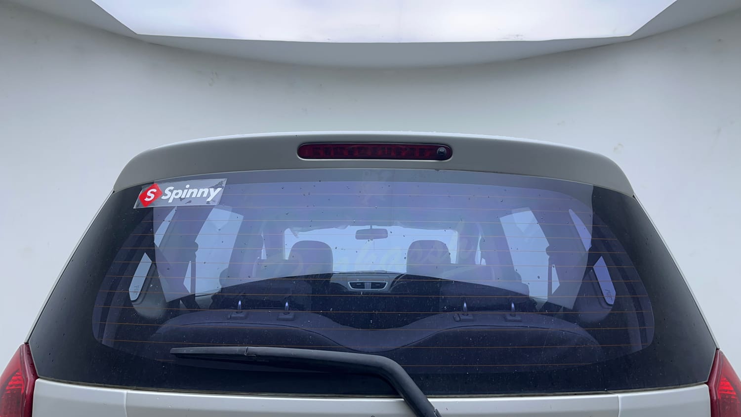 Used 2015 Maruti Suzuki Ertiga ZDI SHVS Diesel Manual exterior BACK WINDSHIELD VIEW
