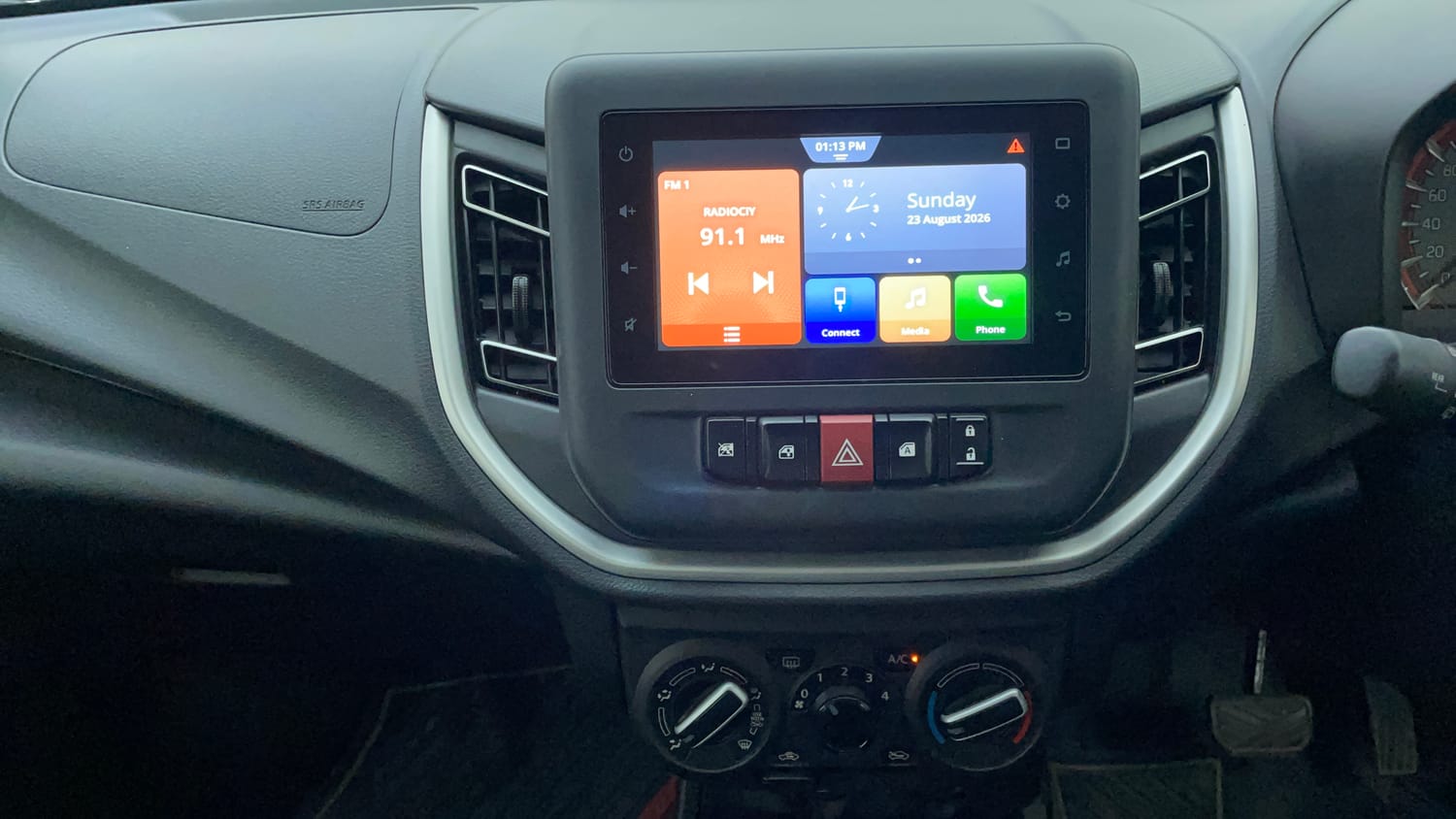 Used 2023 Maruti Suzuki Celerio ZXi Plus AMT Petrol Automatic interior MUSIC SYSTEM & AC CONTROL VIEW