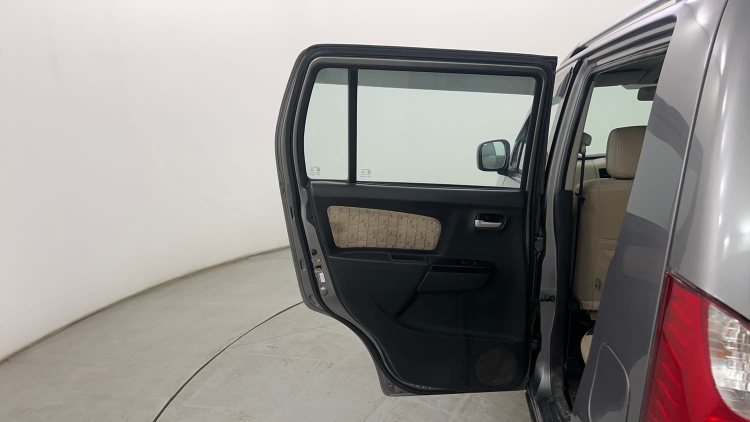 Used 2018 Maruti Suzuki Wagon R 1.0 VXI AMT Petrol Automatic interior LEFT REAR DOOR OPEN VIEW
