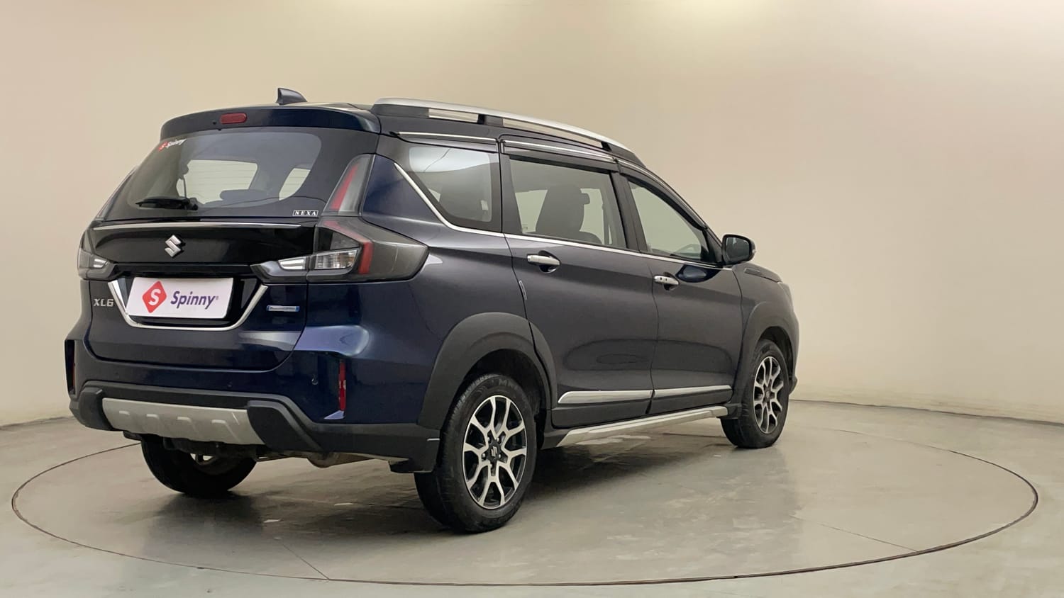 Used 2024 Maruti Suzuki XL6 Zeta MT Petrol Petrol Manual exterior RIGHT REAR CORNER VIEW