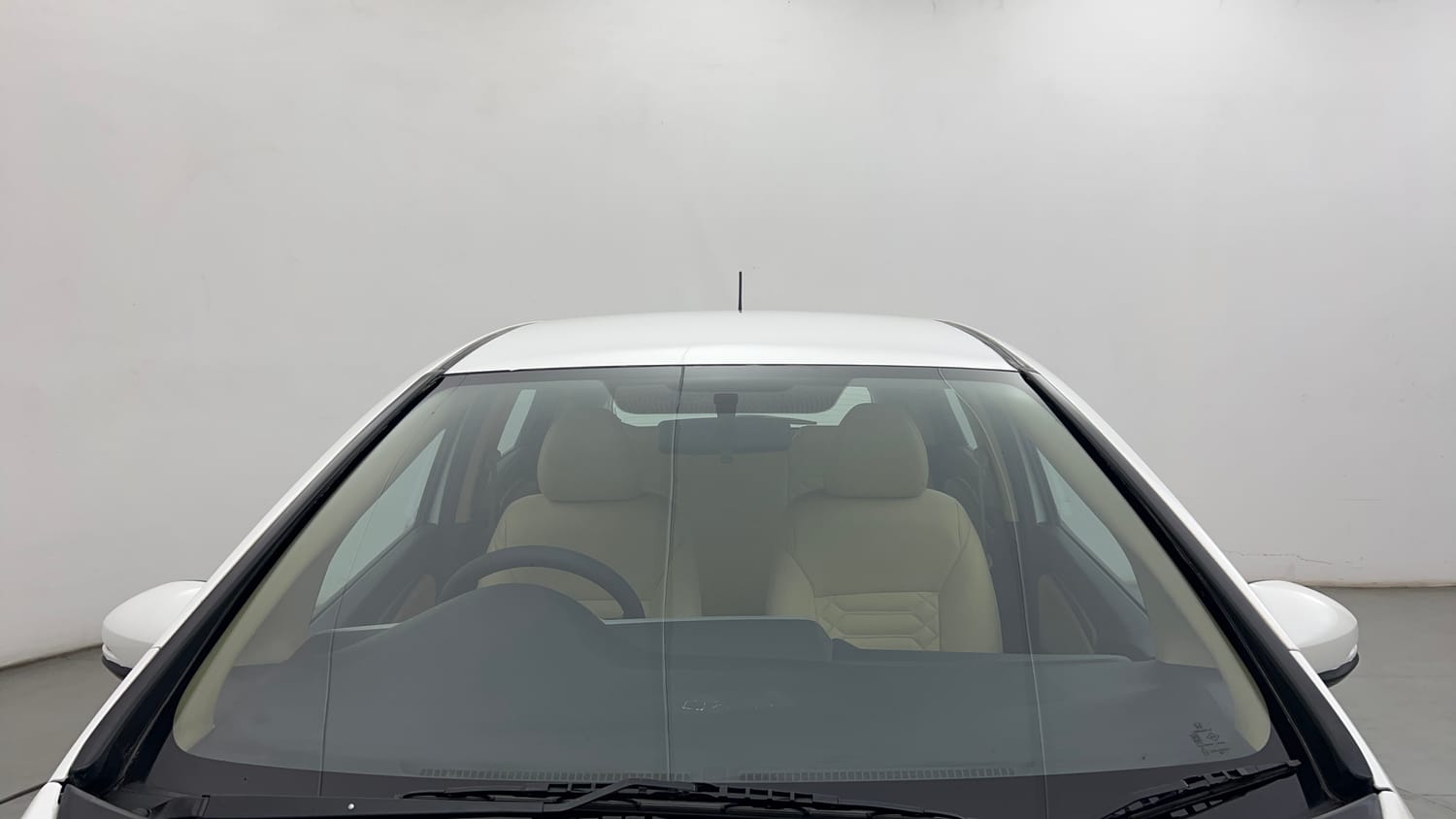 Used 2016 Honda Jazz V AT Petrol Petrol Automatic exterior FRONT WINDSHIELD VIEW