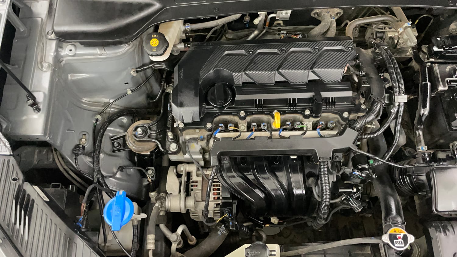 Used 2022 Hyundai Creta S 1.5 Petrol Petrol Manual engine ENGINE RIGHT SIDE VIEW