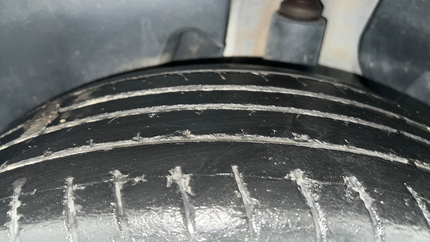 Used 2022 Hyundai Creta EX 1.5 Diesel Diesel Manual tyres LEFT REAR TYRE TREAD VIEW