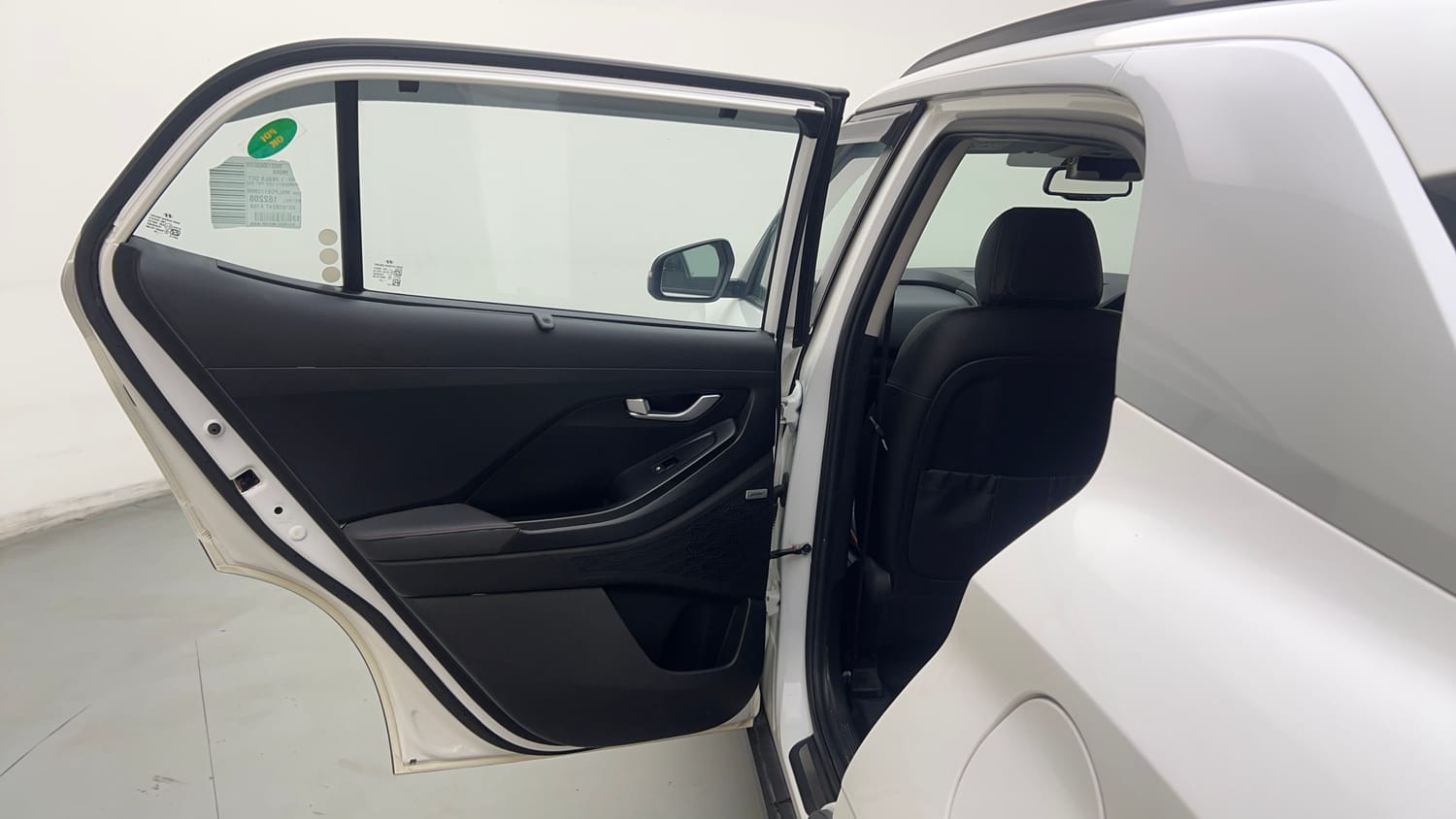 Used 2021 Hyundai Creta SX (O) 1.4 Turbo 7 DCT Petrol Automatic interior LEFT REAR DOOR OPEN VIEW