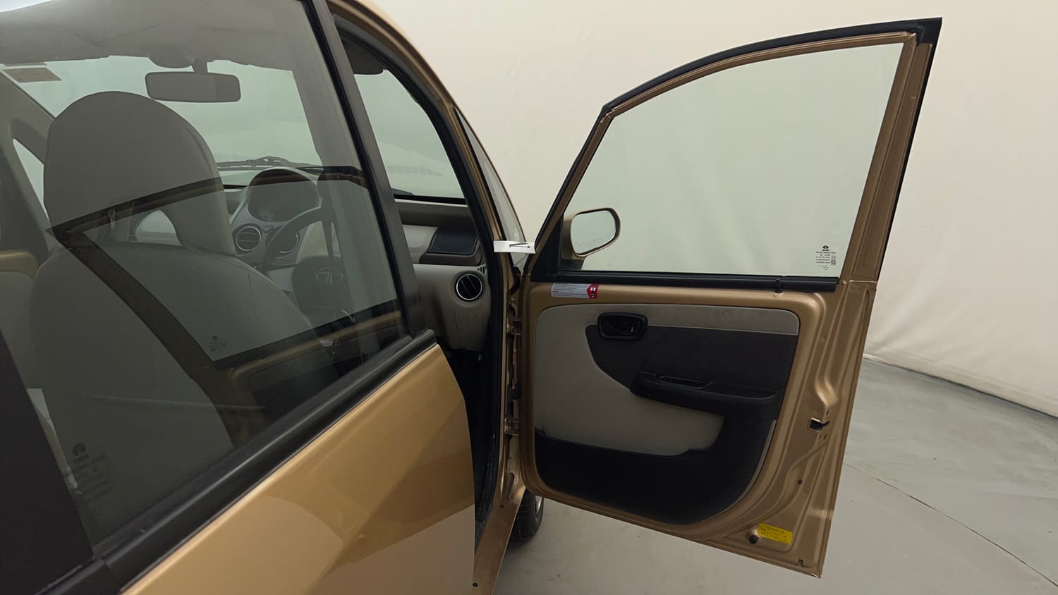 Used 2015 Tata Nano Twist XTA Petrol Automatic interior RIGHT FRONT DOOR OPEN VIEW