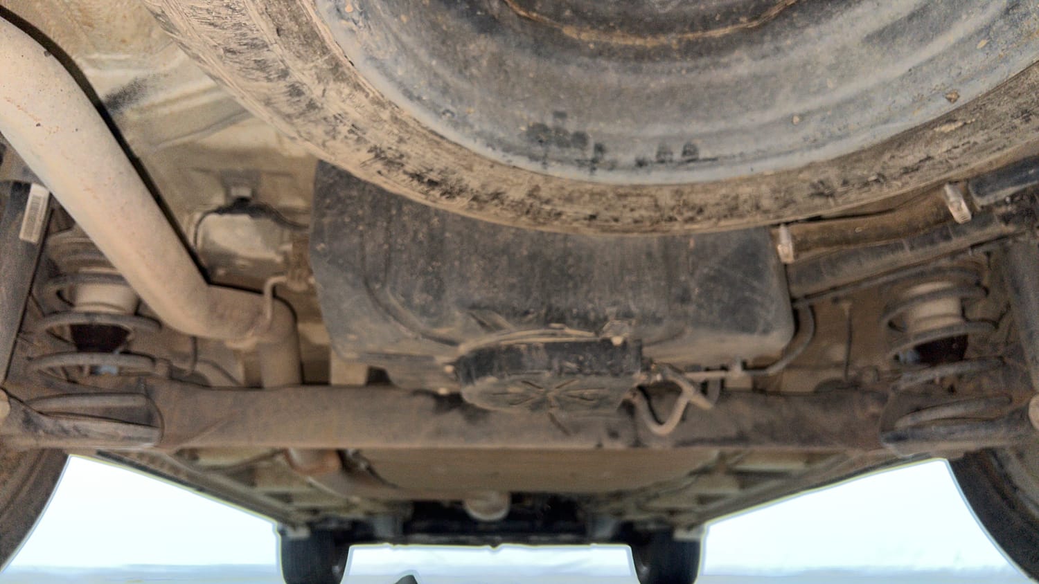 Used 2022 MG Motors Hector Sharp 2.0 Diesel Turbo MT Diesel Manual extra REAR UNDERBODY VIEW (TAKEN FROM REAR)