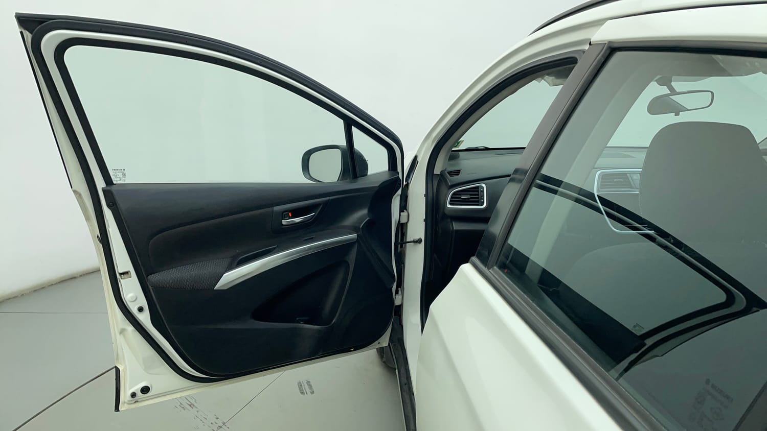 Used 2021 Maruti Suzuki S-Cross Zeta AT Petrol Automatic interior LEFT FRONT DOOR OPEN VIEW