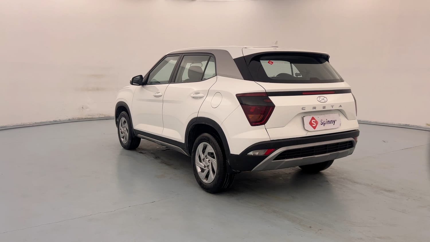 Used 2022 Hyundai Creta EX 1.5 Diesel Diesel Manual exterior LEFT REAR CORNER VIEW
