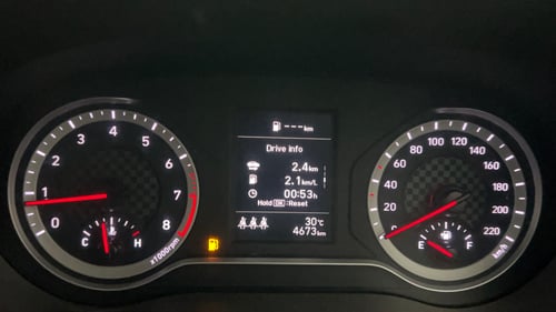 Used 2025 Hyundai Grand i10 Nios Asta 1.2 Kappa Petrol Manual interior CLUSTERMETER VIEW