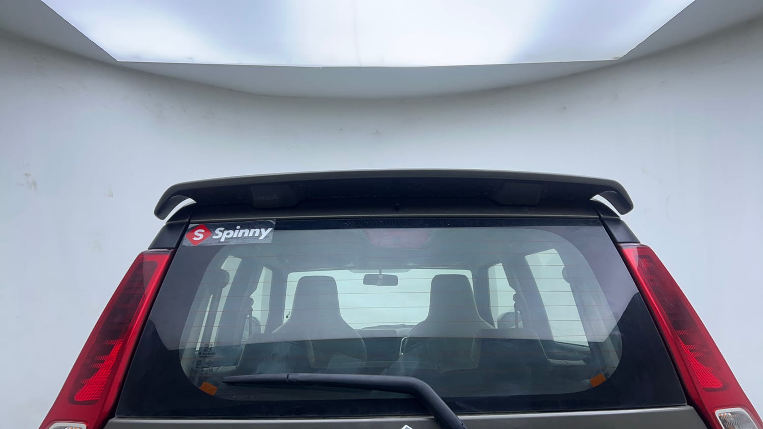 Used 2022 Maruti Suzuki Wagon R ZXI Plus 1.2 Petrol Manual exterior BACK WINDSHIELD VIEW