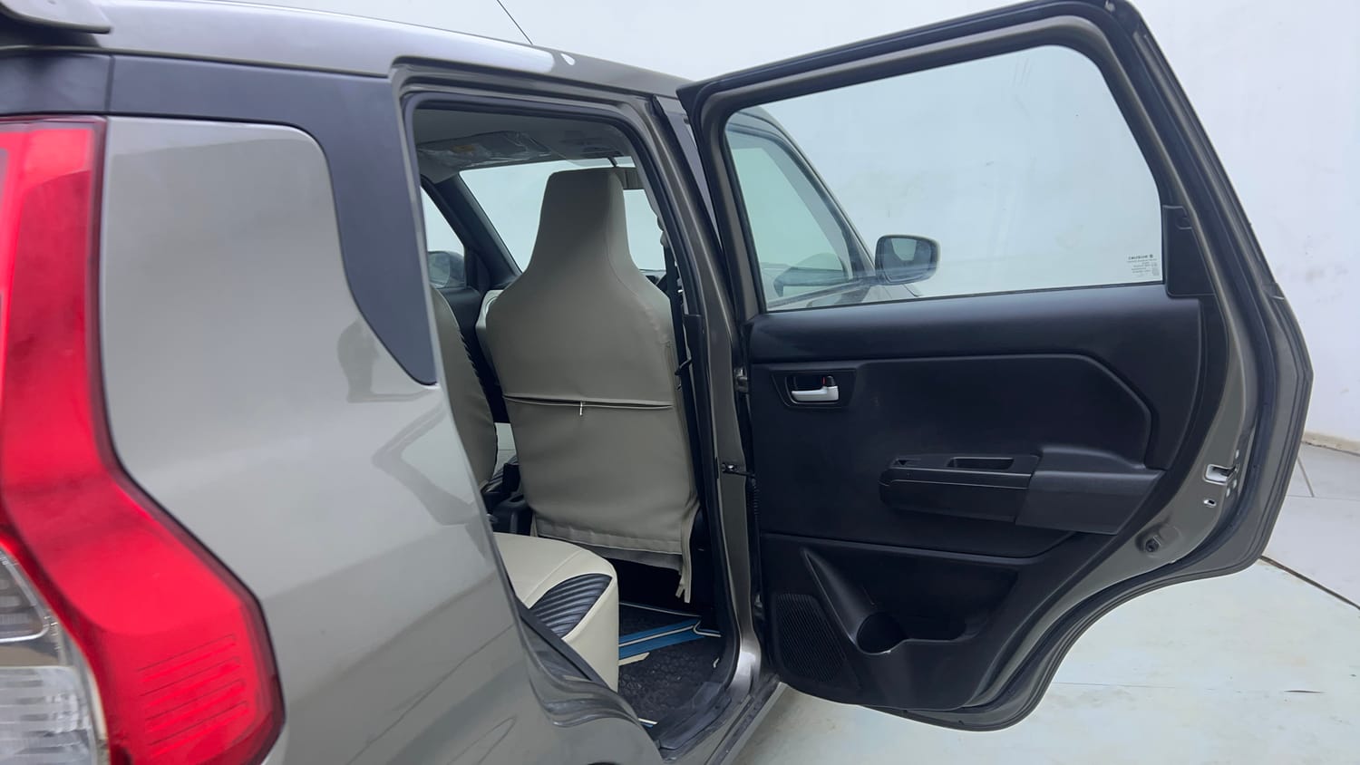 Used 2022 Maruti Suzuki Wagon R ZXI Plus 1.2 Petrol Manual interior RIGHT REAR DOOR OPEN VIEW