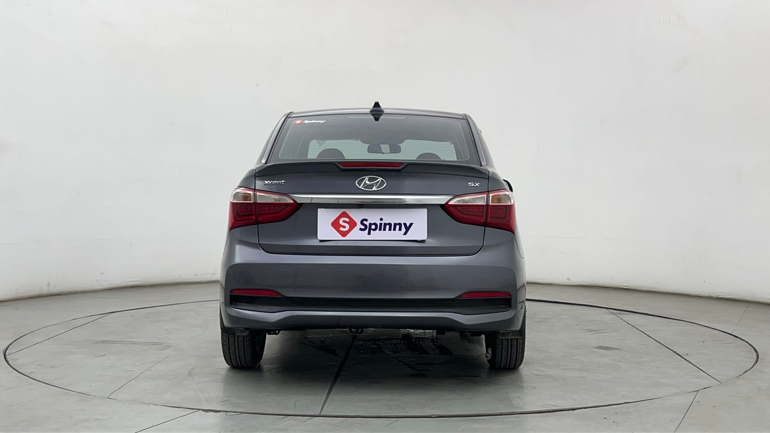 Used 2018 Hyundai Xcent SX (O) Petrol Manual exterior BACK VIEW