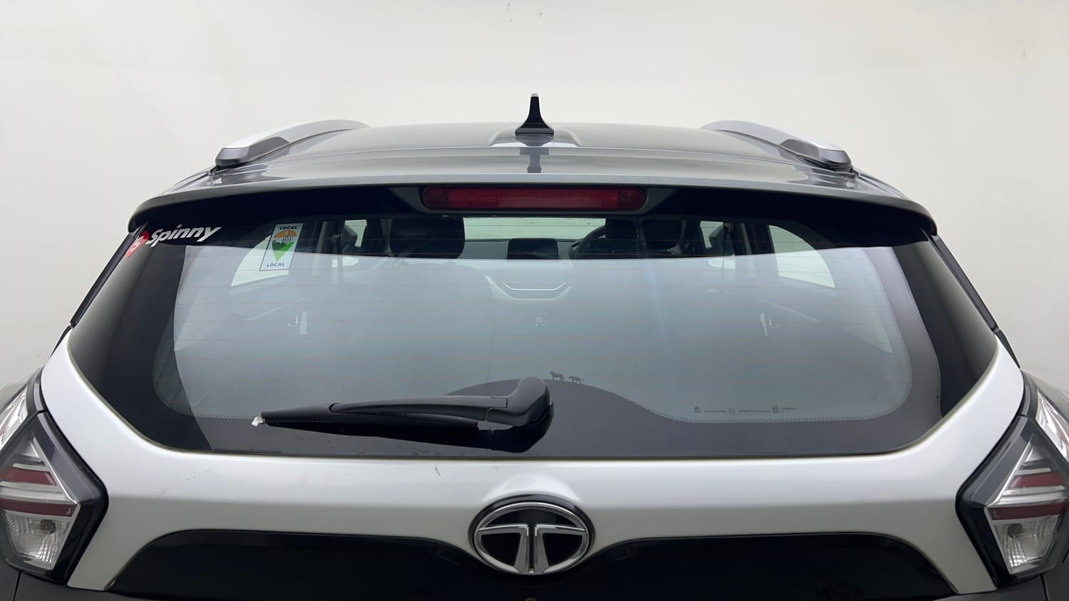 Used 2023 Tata Nexon XZA Plus Petrol Automatic exterior BACK WINDSHIELD VIEW