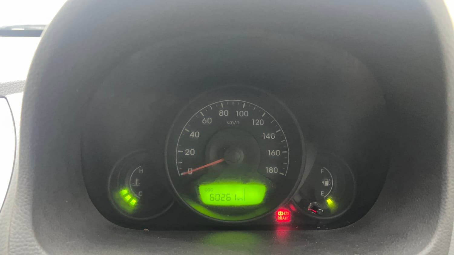 Used 2017 Hyundai Eon Era +  CNG (Outside Fitted) Cng Manual interior CLUSTERMETER VIEW