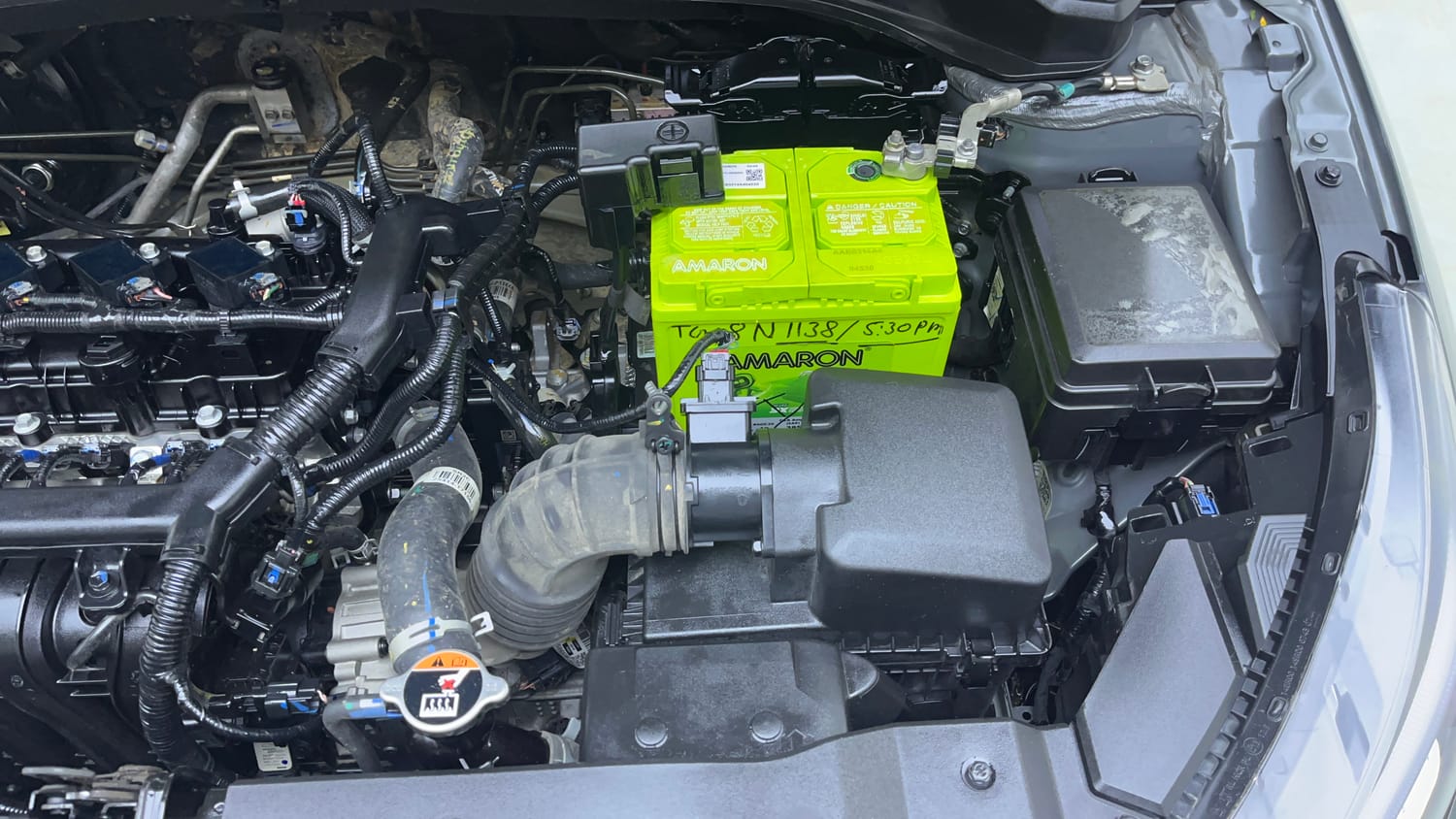 Used 2025 Hyundai New i20 Asta (O) 1.2 IVT Petrol Automatic engine ENGINE LEFT SIDE VIEW