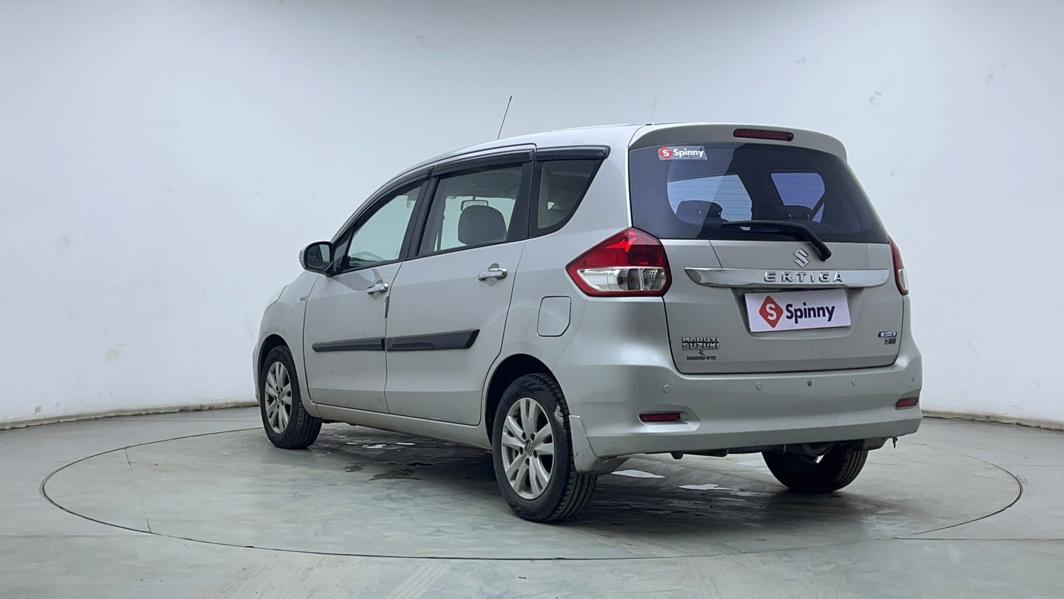 Used 2015 Maruti Suzuki Ertiga ZDI SHVS Diesel Manual exterior LEFT REAR CORNER VIEW
