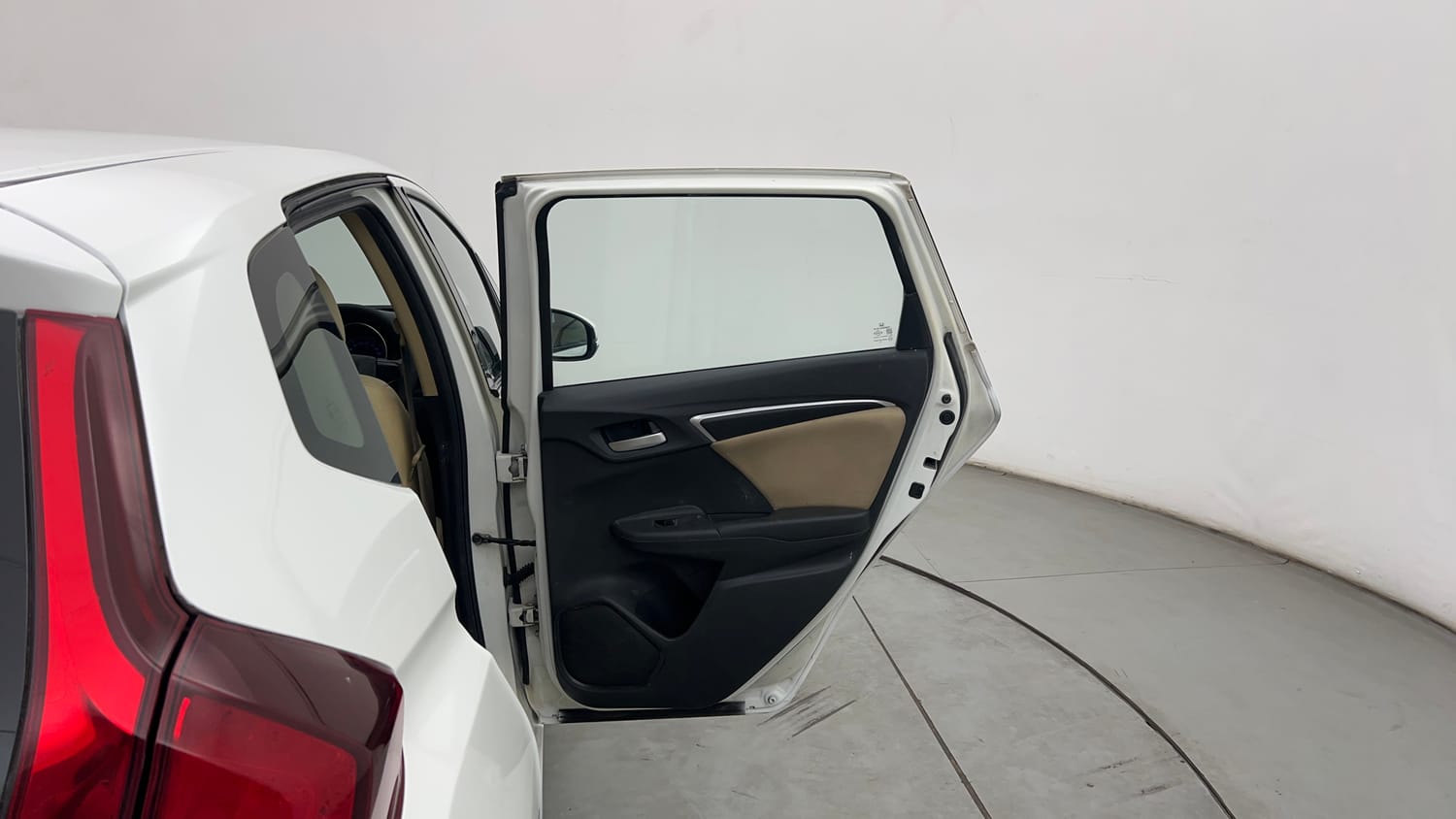 Used 2016 Honda Jazz V AT Petrol Petrol Automatic interior RIGHT REAR DOOR OPEN VIEW