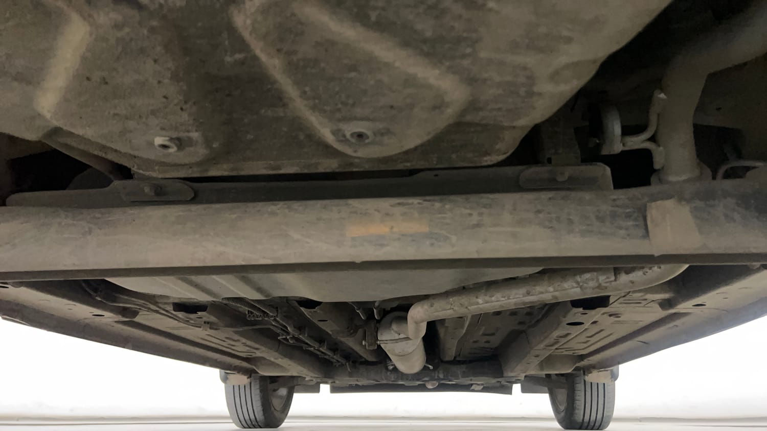 Used 2025 Tata Punch Creative Plus AMT Petrol Automatic extra REAR UNDERBODY VIEW (TAKEN FROM REAR)