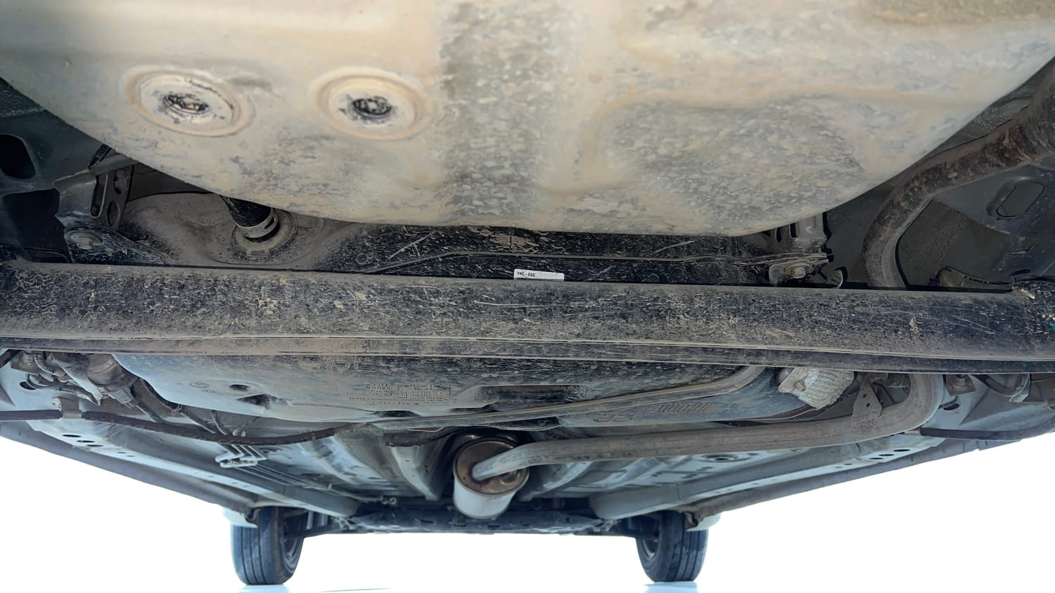 Used 2022 Maruti Suzuki Celerio VXi Petrol Manual extra REAR UNDERBODY VIEW (TAKEN FROM REAR)