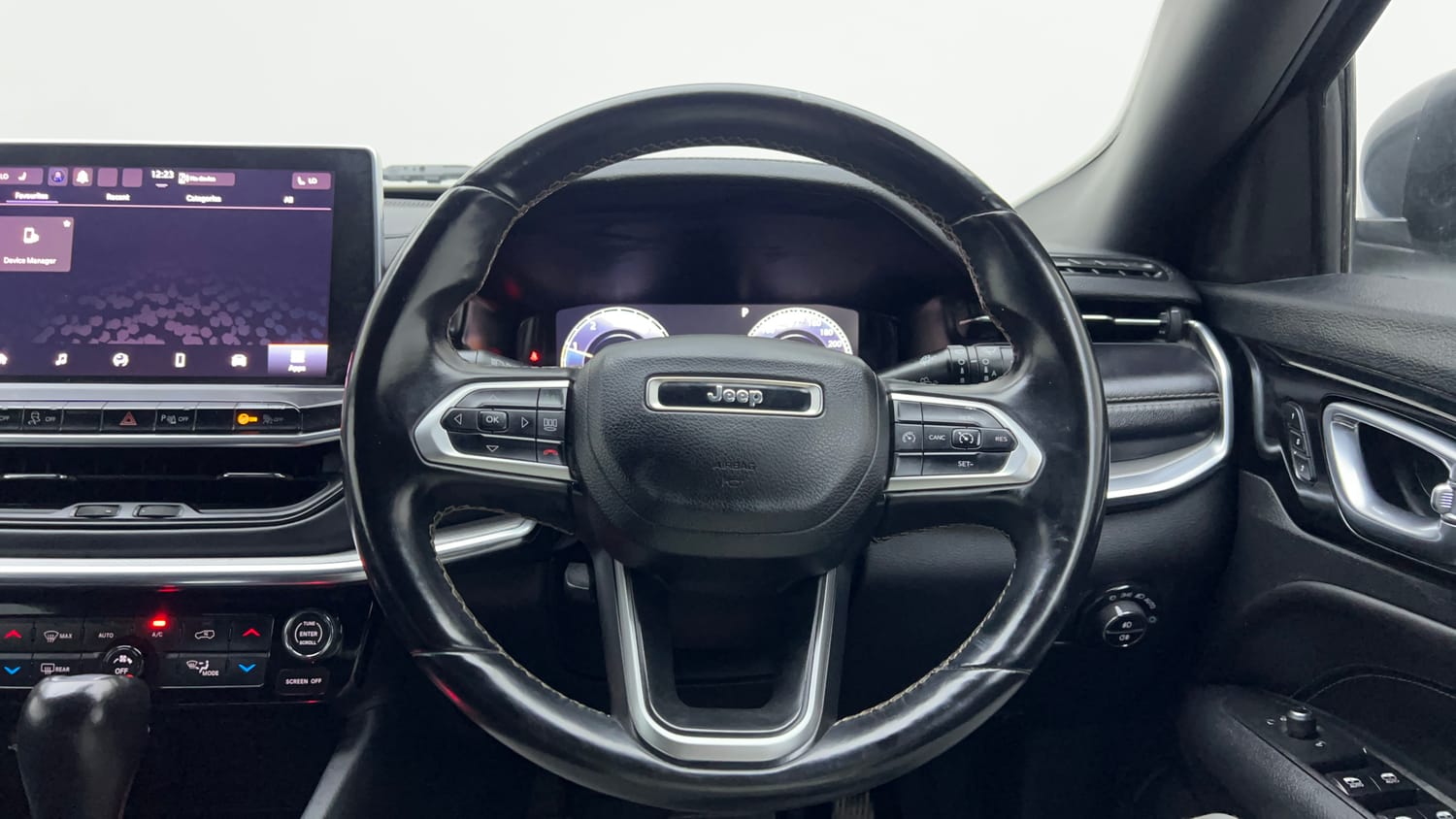 Used 2021 Jeep Compass Model S (O) 1.4 Petrol DCT Petrol Automatic interior STEERING VIEW