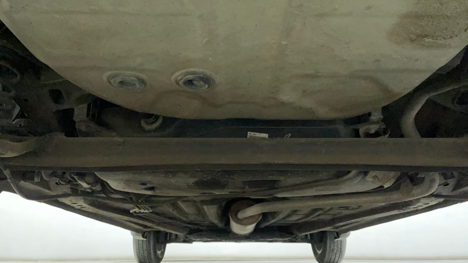 Used 2023 Maruti Suzuki Celerio ZXi Plus AMT Petrol Automatic extra REAR UNDERBODY VIEW (TAKEN FROM REAR)