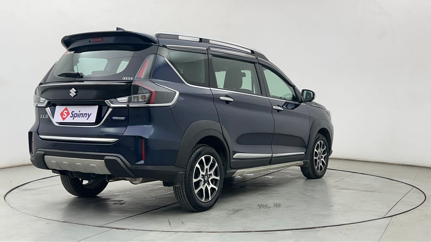 Used 2022 Maruti Suzuki XL6 Alpha Plus MT Petrol Petrol Manual exterior RIGHT REAR CORNER VIEW