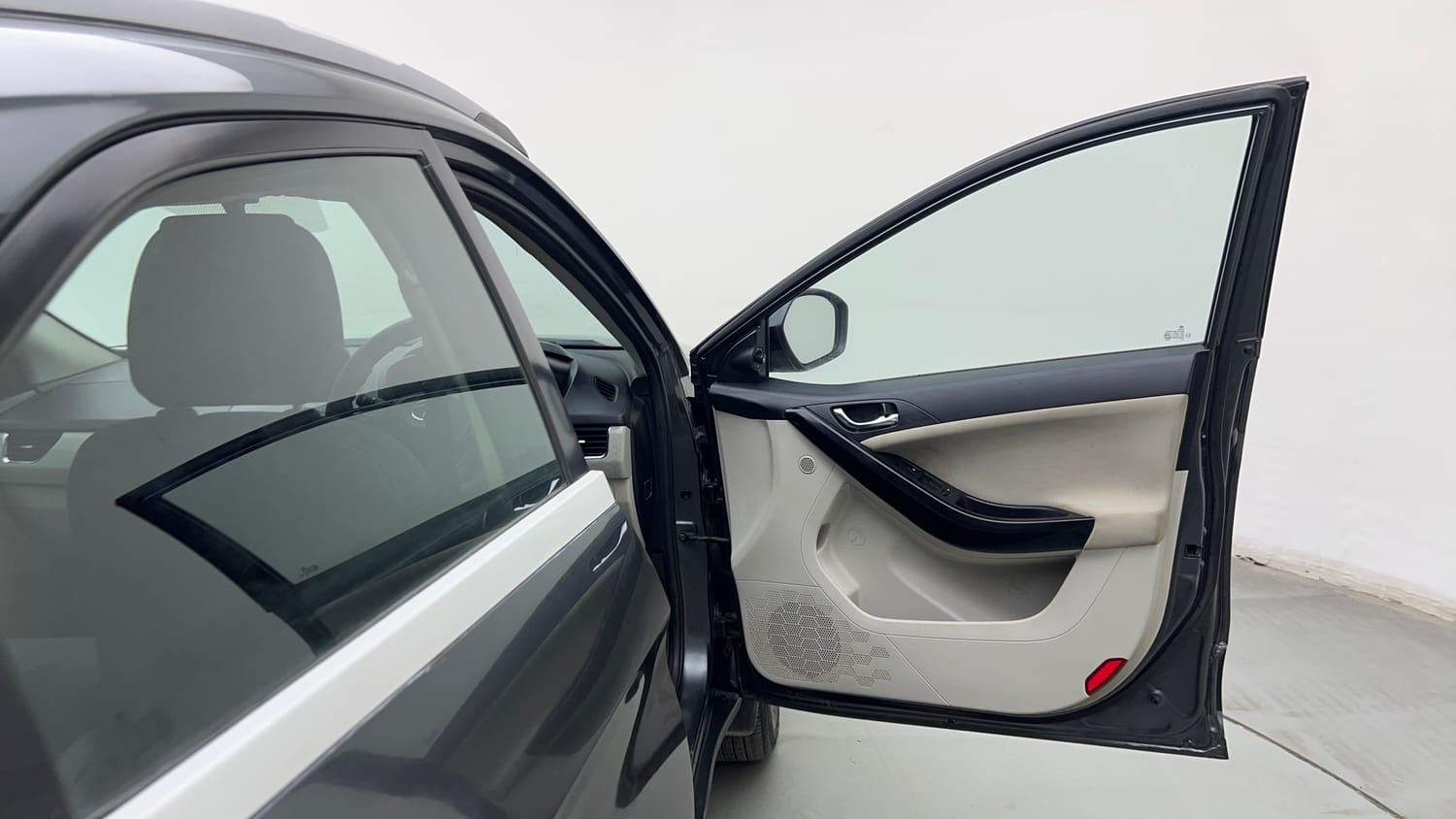 Used 2023 Tata Nexon XZA Plus Petrol Automatic interior RIGHT FRONT DOOR OPEN VIEW