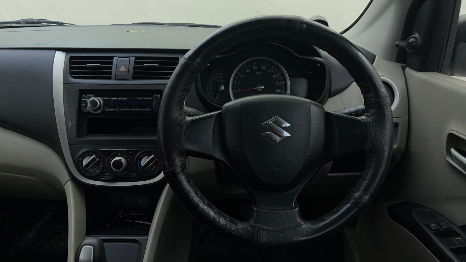 Used 2015 Maruti Suzuki Celerio VXi AMT Petrol Automatic interior STEERING VIEW