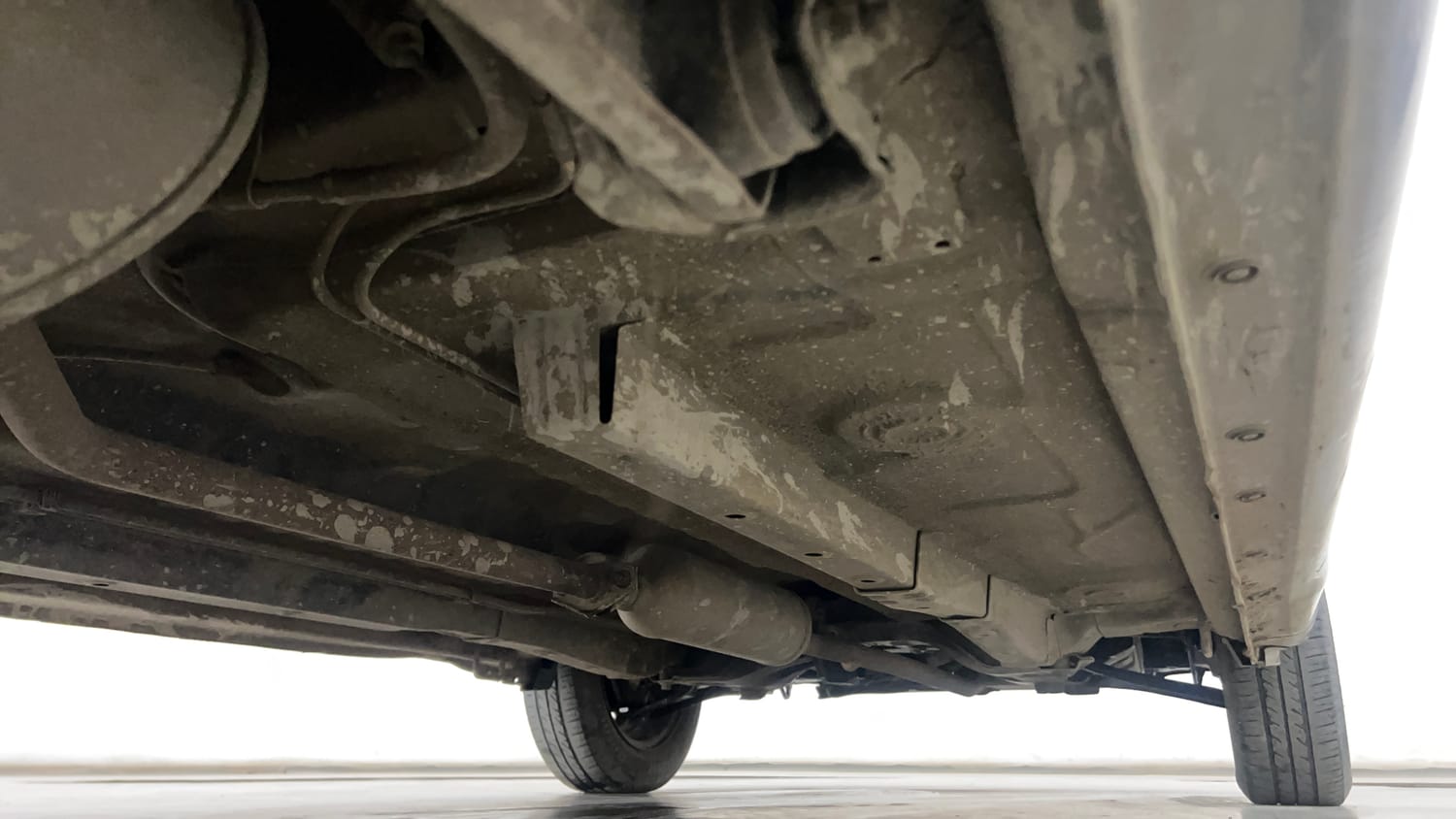 Used 2018 Maruti Suzuki Wagon R 1.0 VXI AMT Petrol Automatic extra REAR RIGHT UNDERBODY VIEW