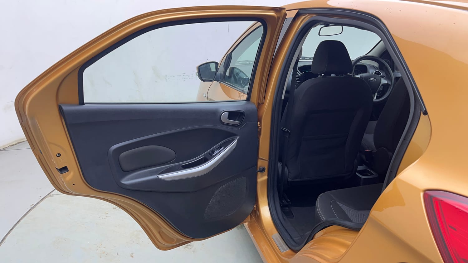 Used 2016 Ford Figo Titanium Plus 1.5 TDCi Diesel Manual interior LEFT REAR DOOR OPEN VIEW