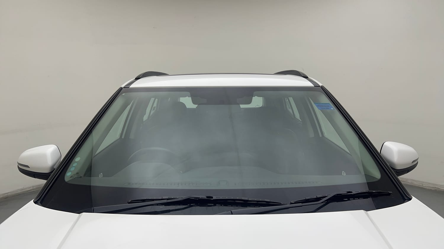Used 2021 Hyundai Creta SX (O) 1.4 Turbo 7 DCT Petrol Automatic exterior FRONT WINDSHIELD VIEW