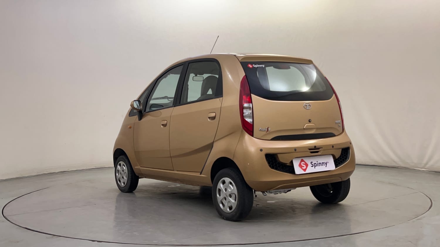 Used 2015 Tata Nano Twist XTA Petrol Automatic exterior LEFT REAR CORNER VIEW
