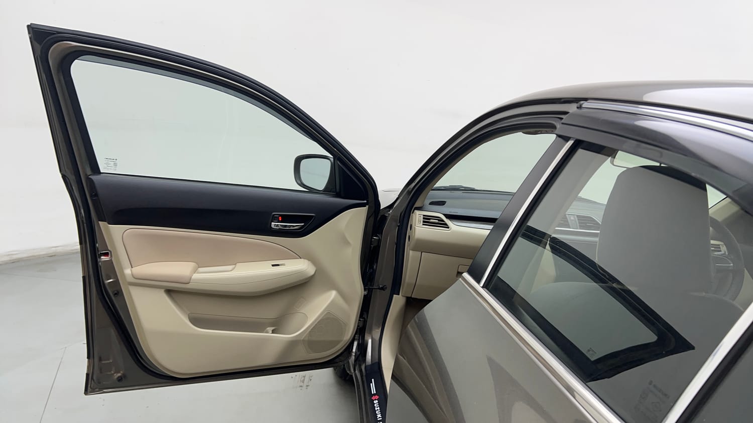 Used 2022 Maruti Suzuki Dzire VXi Petrol Manual interior LEFT FRONT DOOR OPEN VIEW