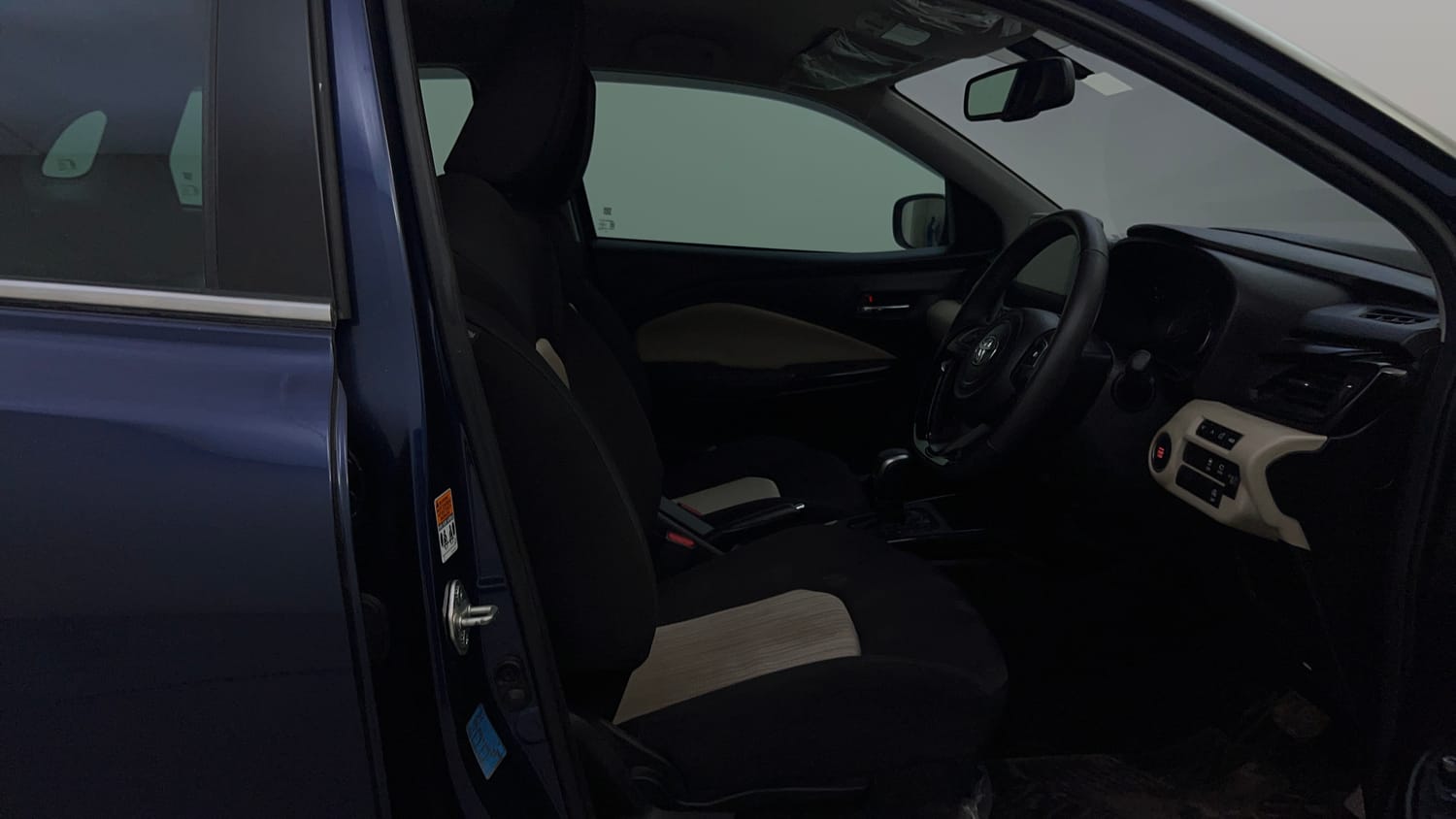 Used 2024 Toyota Glanza V AMT Petrol Automatic interior RIGHT SIDE FRONT DOOR CABIN VIEW