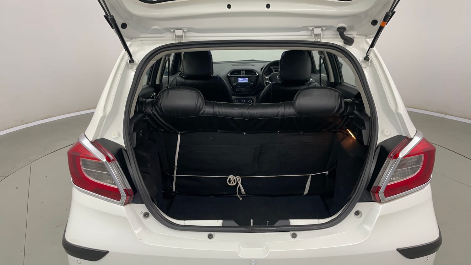 Used 2016 Tata Tiago Revotron XZ Petrol Manual interior DICKY INSIDE VIEW