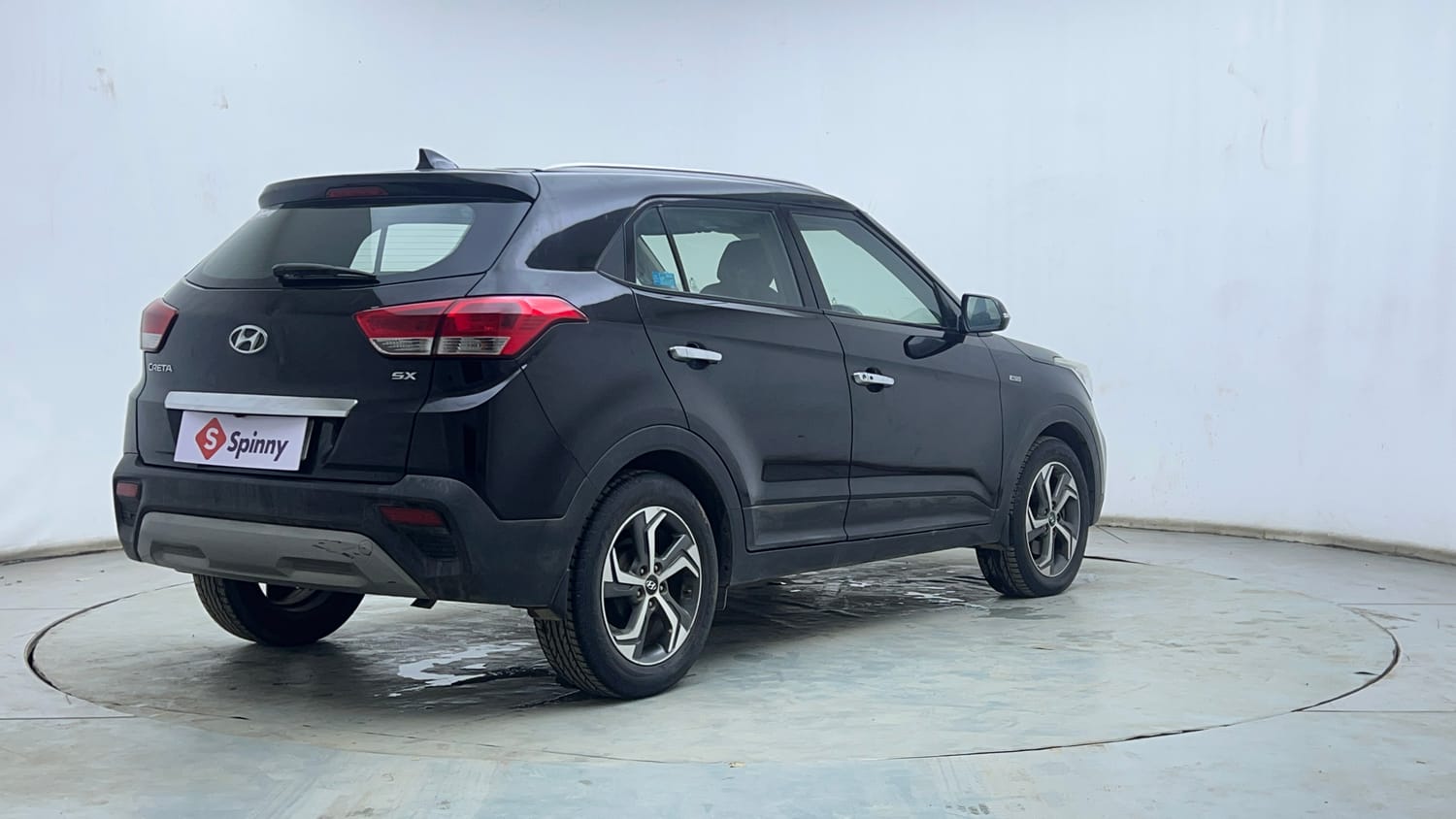 Used 2019 Hyundai Creta SX 1.6 AT Petrol Petrol Automatic exterior RIGHT REAR CORNER VIEW