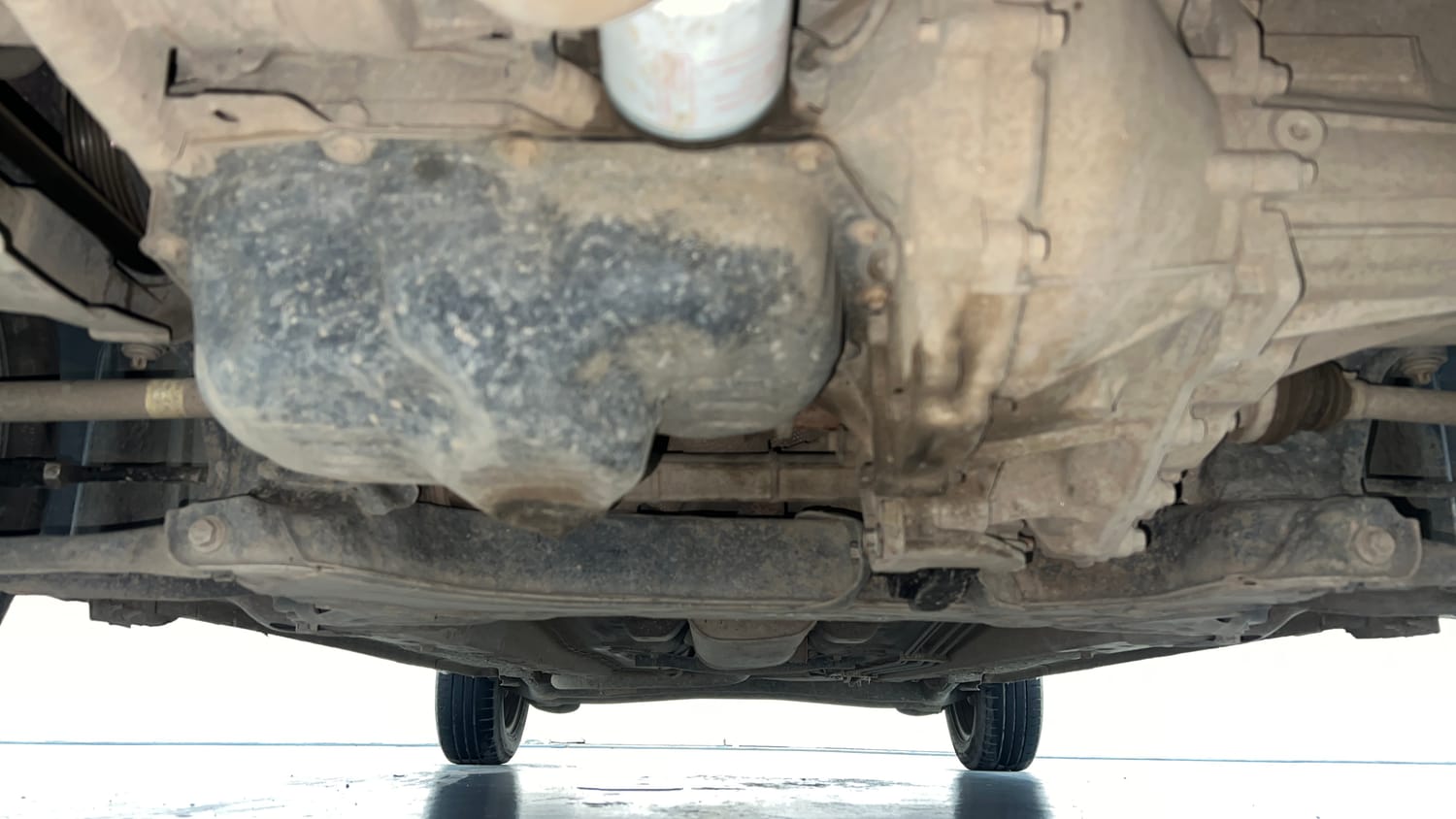 Used 2019 Ford Figo Aspire Trend Plus 1.2 Ti-VCT Petrol Manual extra FRONT LEFT UNDERBODY VIEW