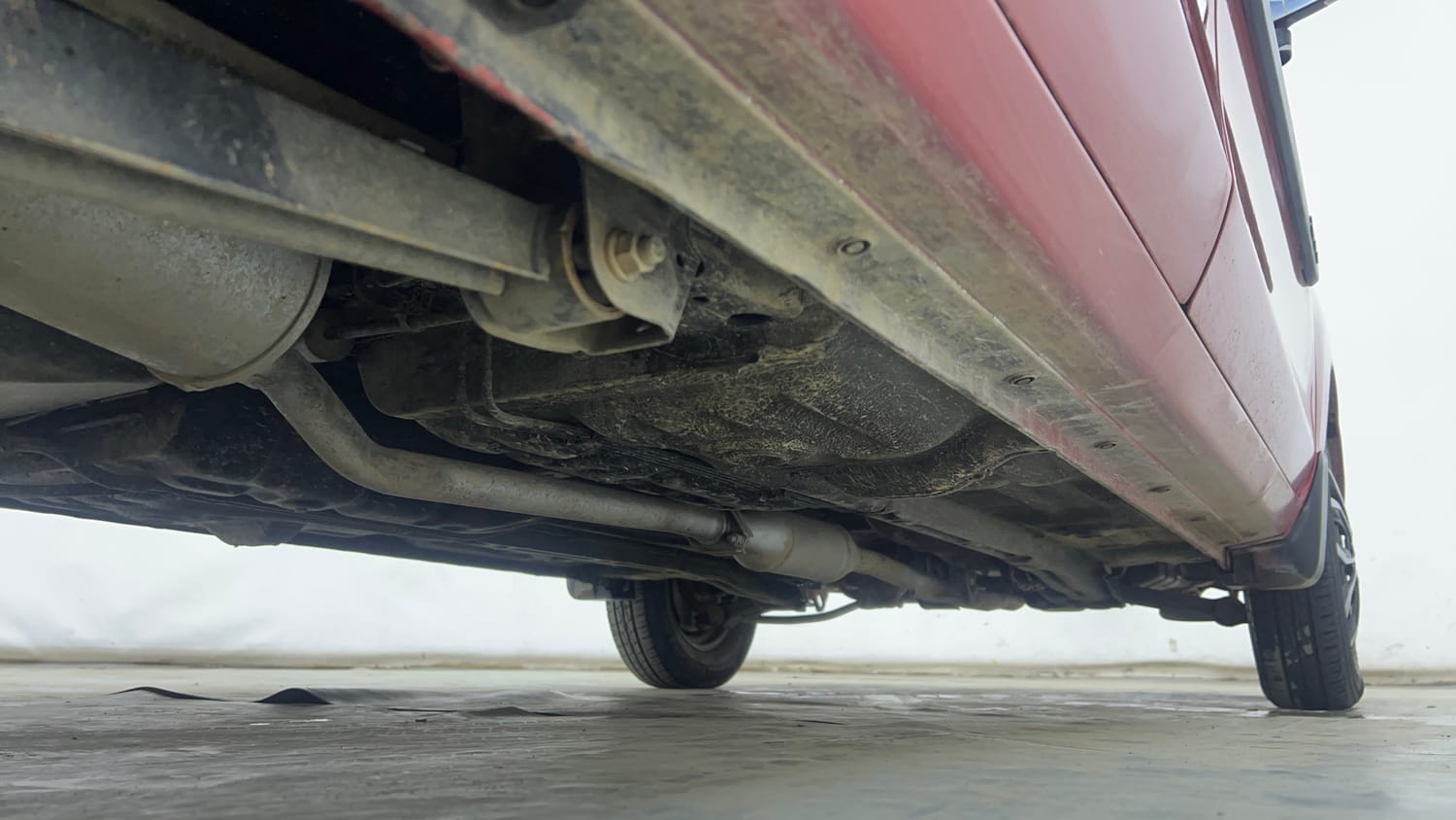 Used 2021 Maruti Suzuki Alto 800 LXi Petrol Manual extra REAR RIGHT UNDERBODY VIEW