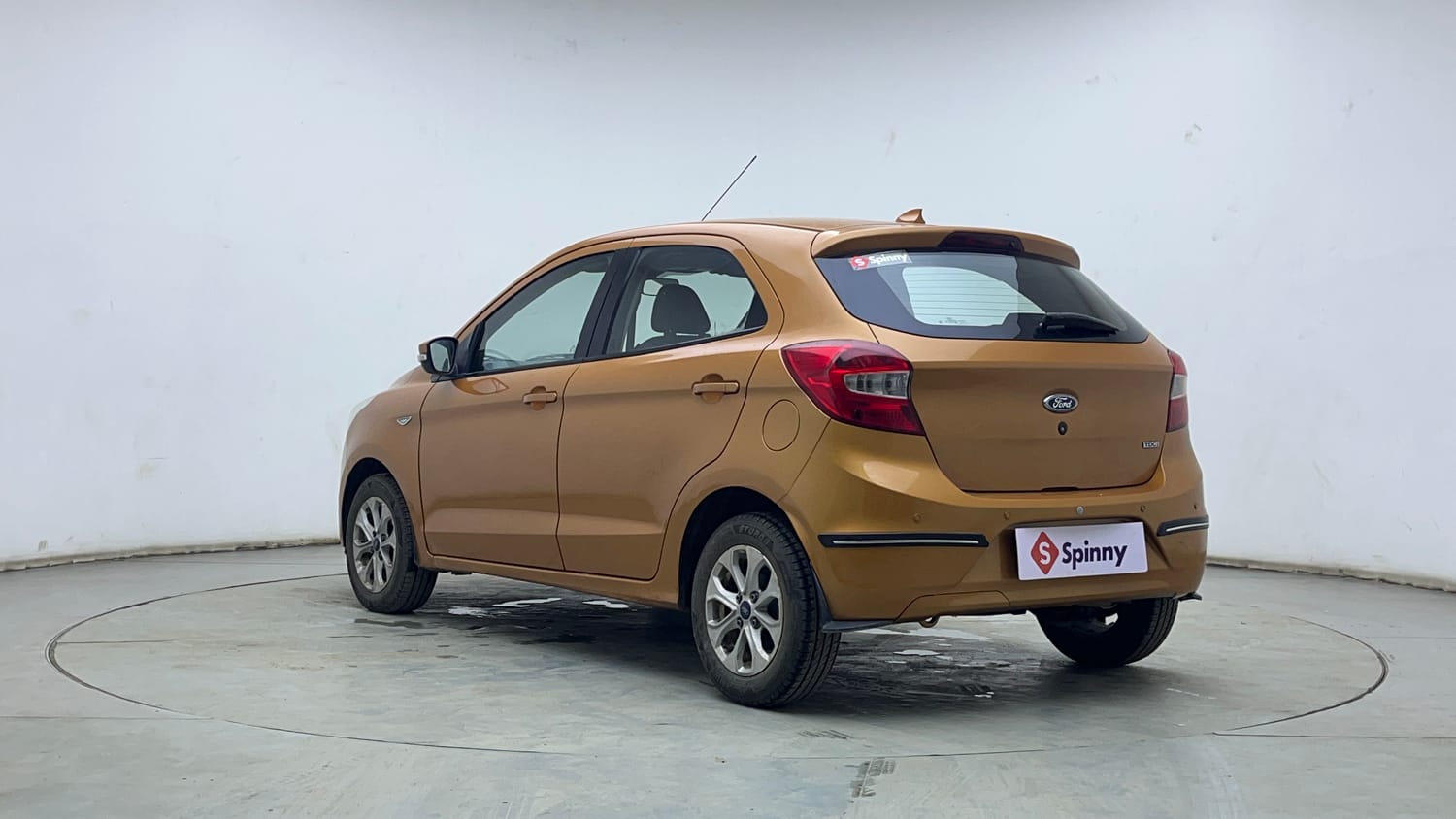 Used 2016 Ford Figo Titanium Plus 1.5 TDCi Diesel Manual exterior LEFT REAR CORNER VIEW