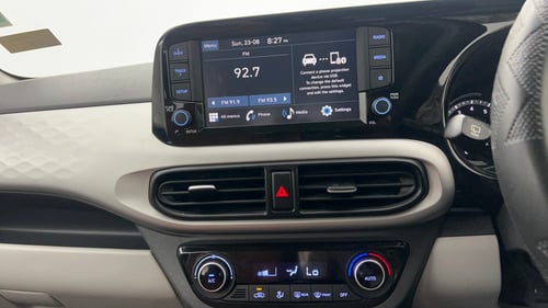 Used 2025 Hyundai Grand i10 Nios Asta 1.2 Kappa Petrol Manual interior MUSIC SYSTEM & AC CONTROL VIEW