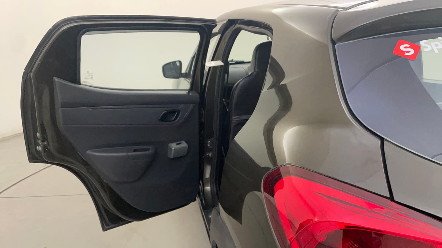 Used 2016 Renault Kwid RXL Petrol Manual interior LEFT REAR DOOR OPEN VIEW