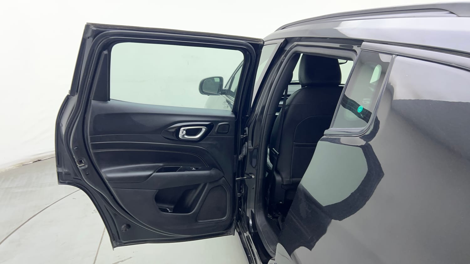 Used 2021 Jeep Compass Model S (O) 1.4 Petrol DCT Petrol Automatic interior LEFT REAR DOOR OPEN VIEW